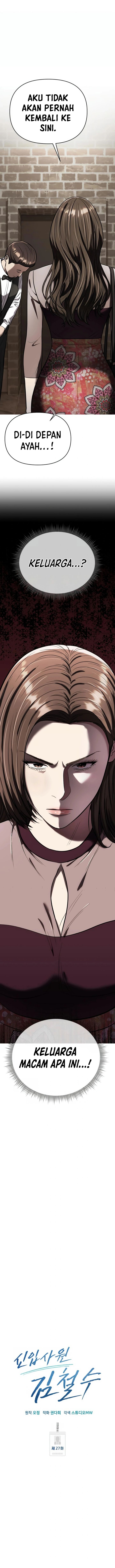 The New Employee Kim Chul-Soo Chapter 27 Bahasa Indonesia