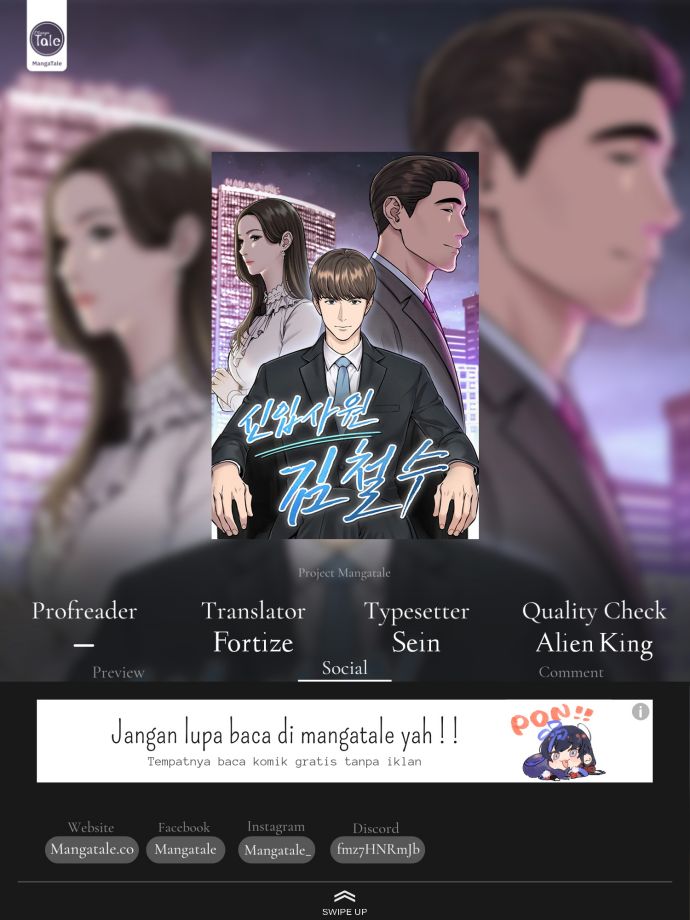 The New Employee Kim Chul-Soo Chapter 62 Bahasa Indonesia