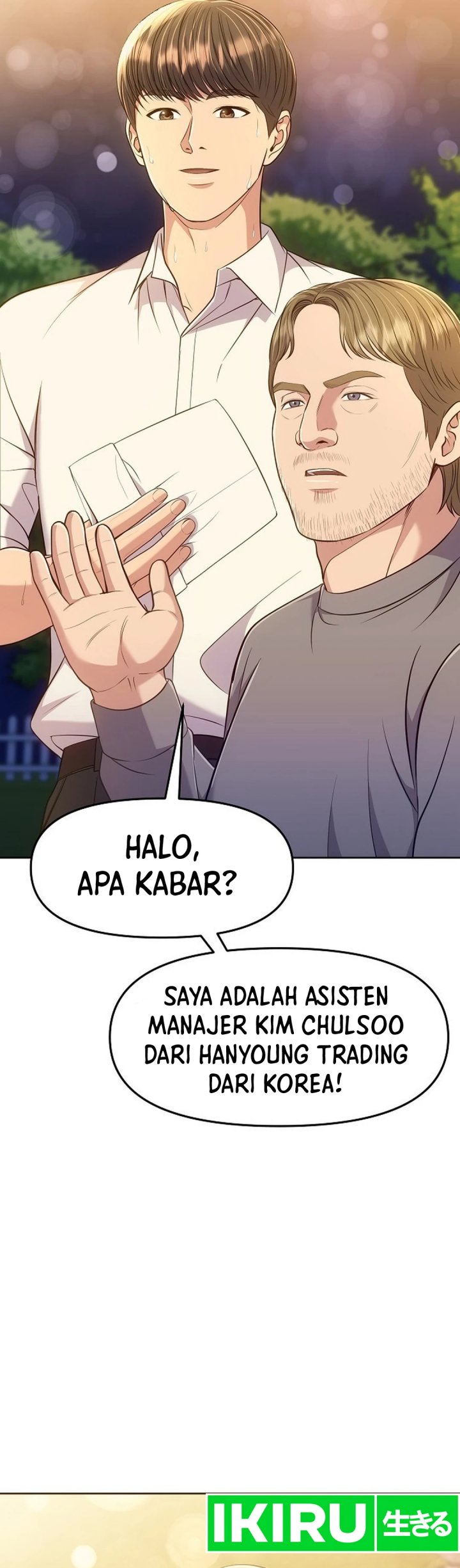 The New Employee Kim Chul-Soo Chapter 111 Bahasa Indonesia