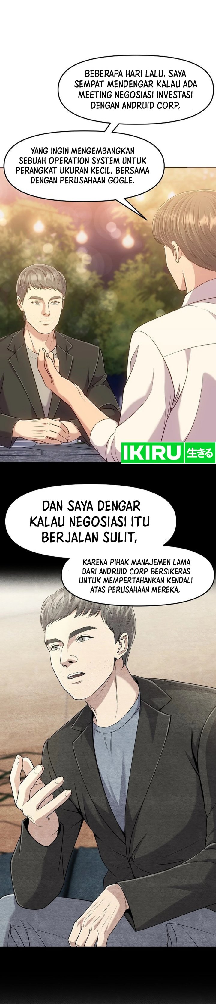 The New Employee Kim Chul-Soo Chapter 111 Bahasa Indonesia