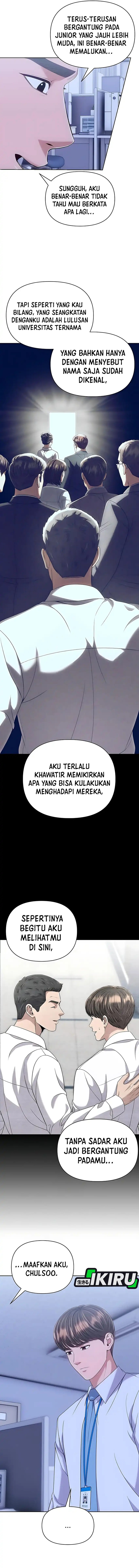 The New Employee Kim Chul-Soo Chapter 118 Bahasa Indonesia