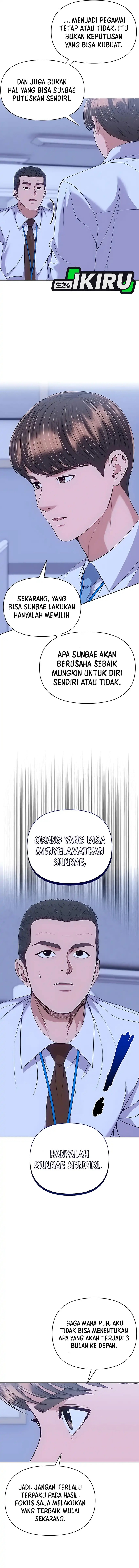 The New Employee Kim Chul-Soo Chapter 118 Bahasa Indonesia