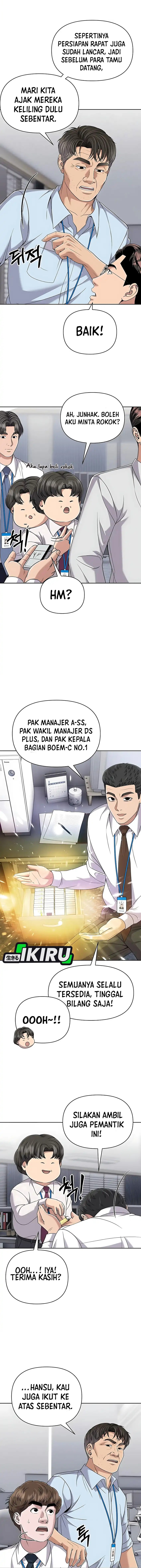 The New Employee Kim Chul-Soo Chapter 118 Bahasa Indonesia