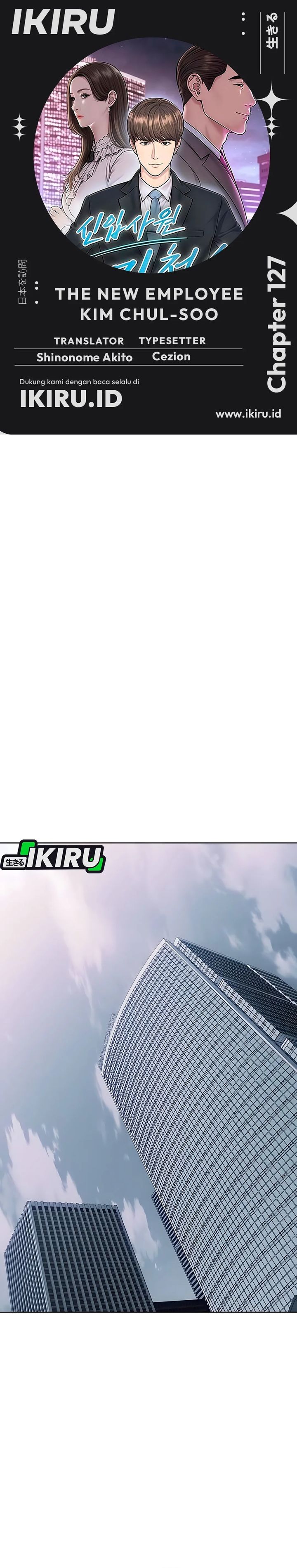 The New Employee Kim Chul-Soo Chapter 127 Bahasa Indonesia