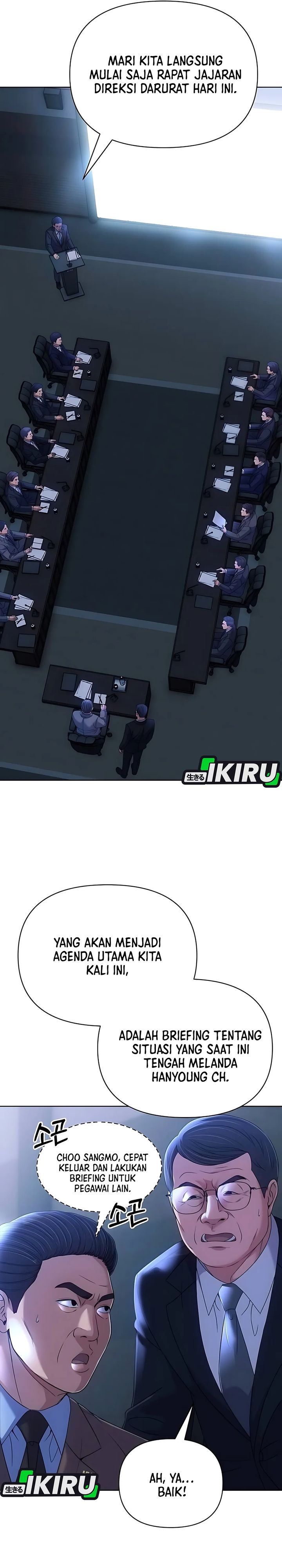 The New Employee Kim Chul-Soo Chapter 127 Bahasa Indonesia