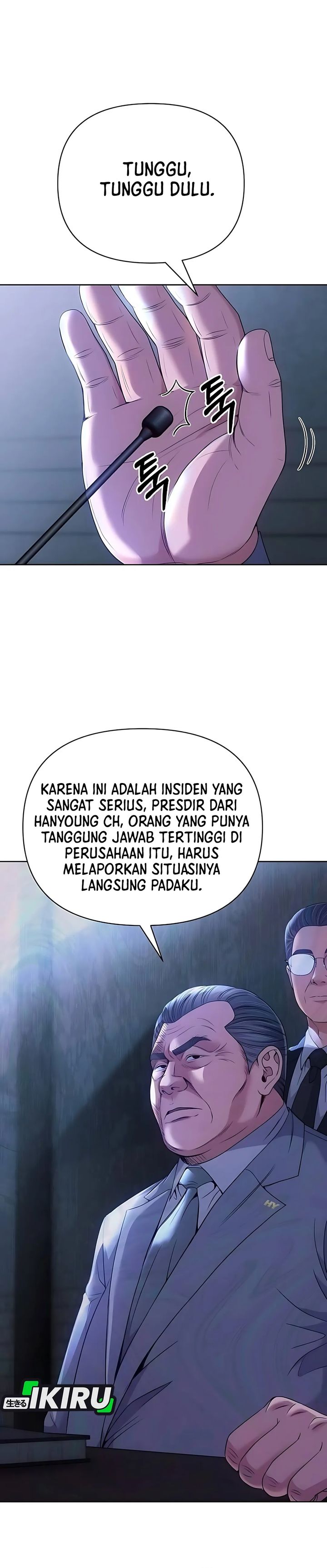 The New Employee Kim Chul-Soo Chapter 127 Bahasa Indonesia