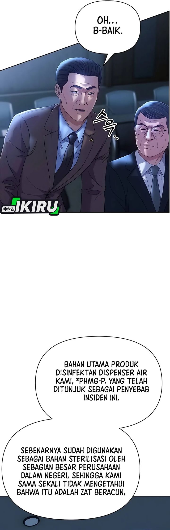 The New Employee Kim Chul-Soo Chapter 127 Bahasa Indonesia