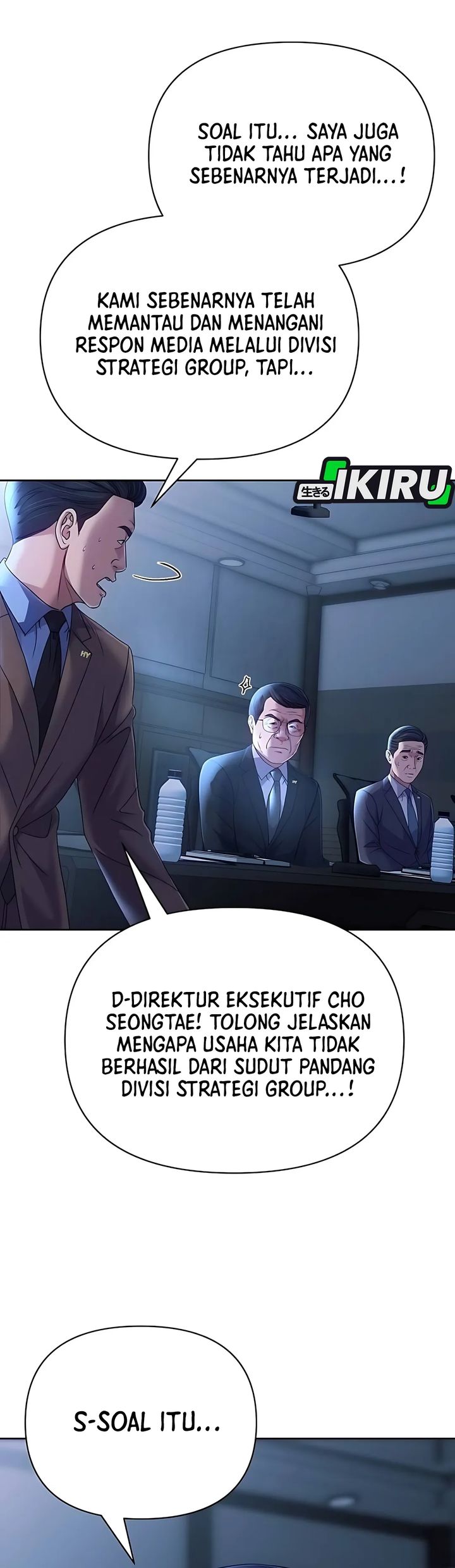 The New Employee Kim Chul-Soo Chapter 127 Bahasa Indonesia