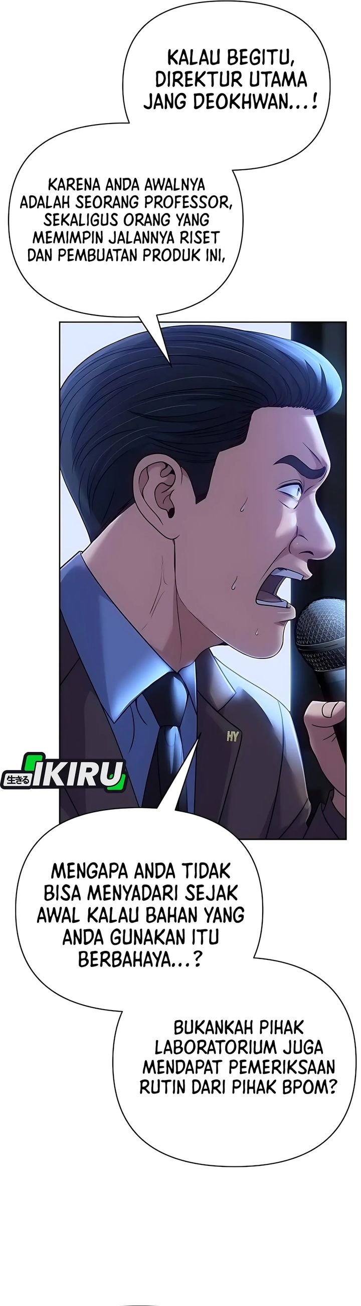The New Employee Kim Chul-Soo Chapter 127 Bahasa Indonesia