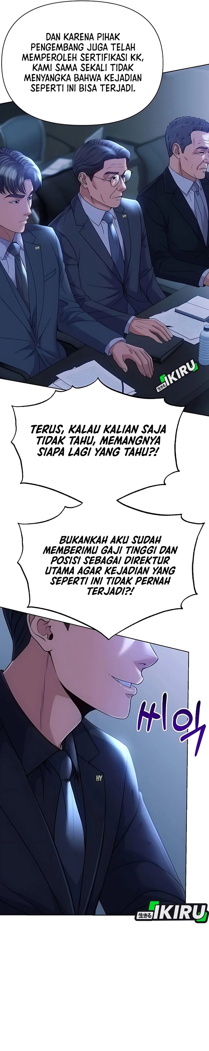 The New Employee Kim Chul-Soo Chapter 127 Bahasa Indonesia