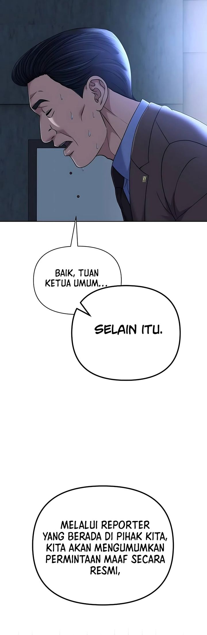 The New Employee Kim Chul-Soo Chapter 127 Bahasa Indonesia