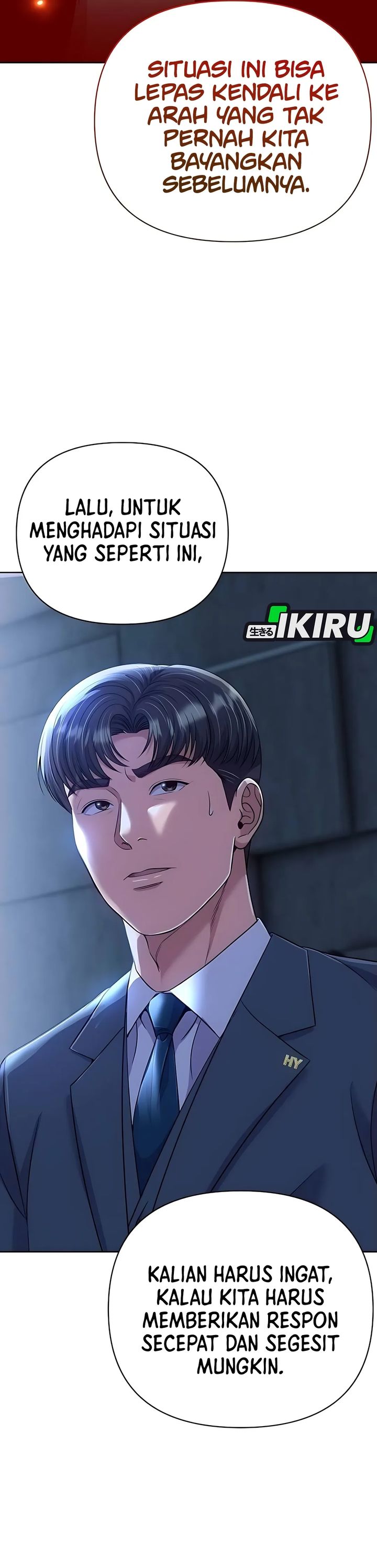 The New Employee Kim Chul-Soo Chapter 127 Bahasa Indonesia