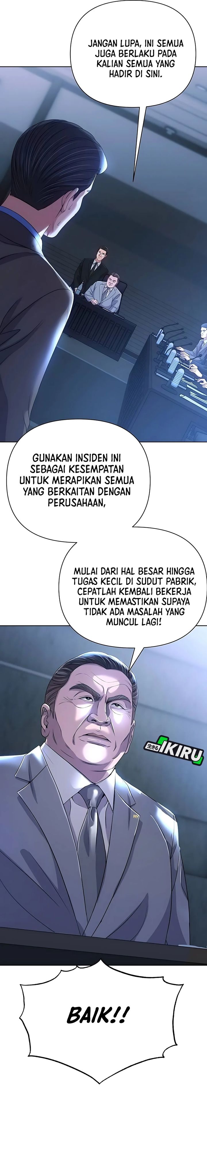 The New Employee Kim Chul-Soo Chapter 127 Bahasa Indonesia