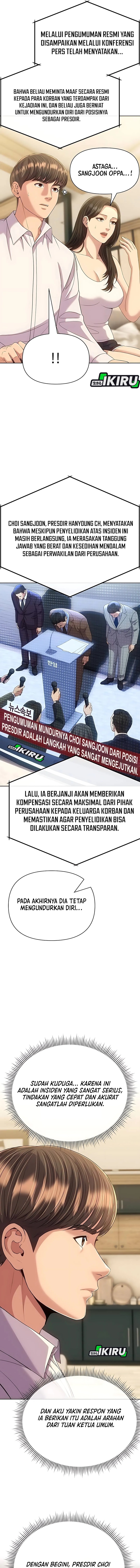 The New Employee Kim Chul-Soo Chapter 128 Bahasa Indonesia