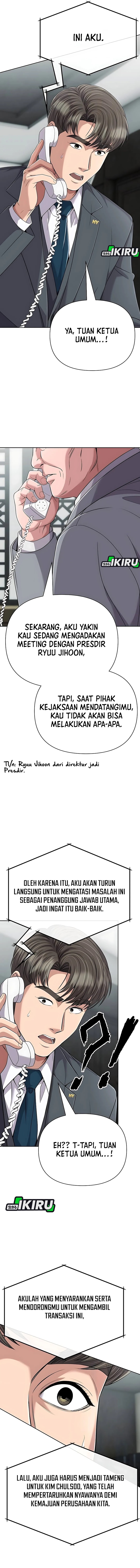 The New Employee Kim Chul-Soo Chapter 128 Bahasa Indonesia