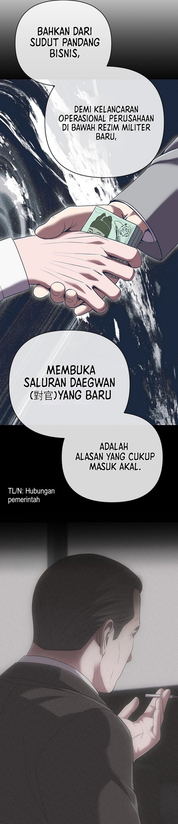 The New Employee Kim Chul-Soo Chapter 132 Bahasa Indonesia