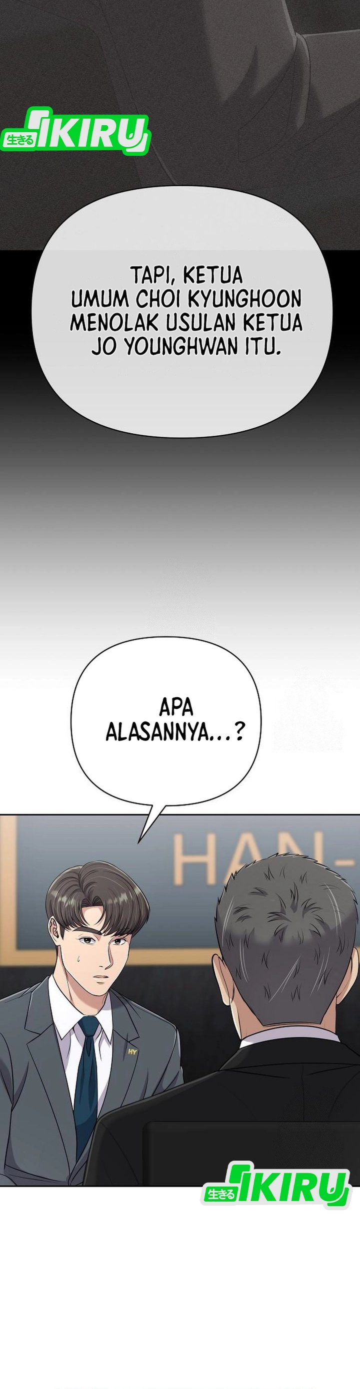 The New Employee Kim Chul-Soo Chapter 132 Bahasa Indonesia