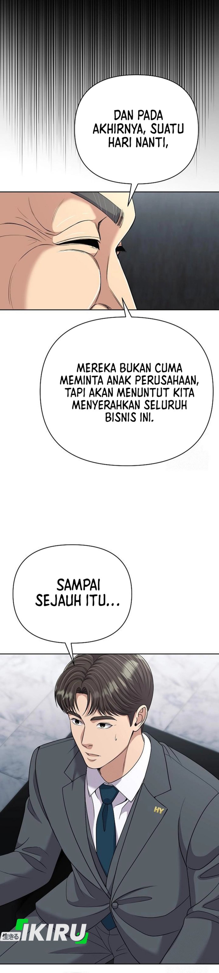 The New Employee Kim Chul-Soo Chapter 132 Bahasa Indonesia