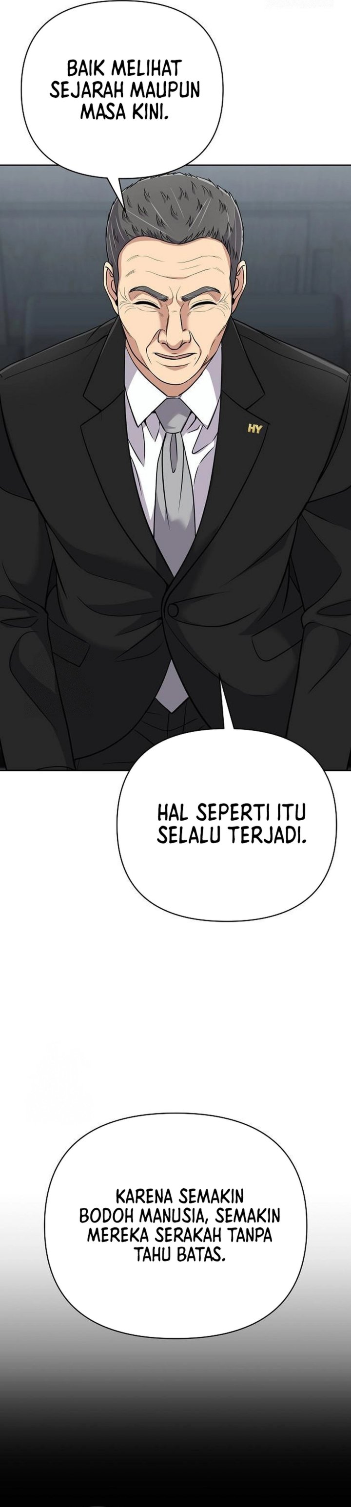 The New Employee Kim Chul-Soo Chapter 132 Bahasa Indonesia