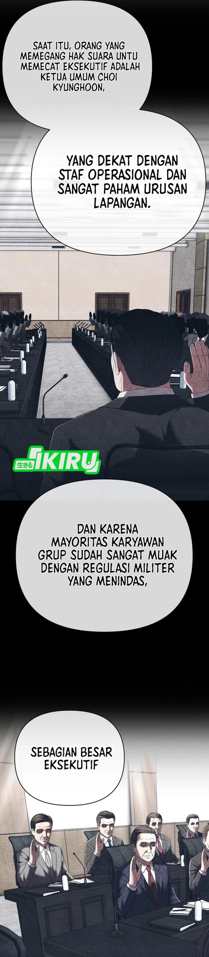 The New Employee Kim Chul-Soo Chapter 132 Bahasa Indonesia