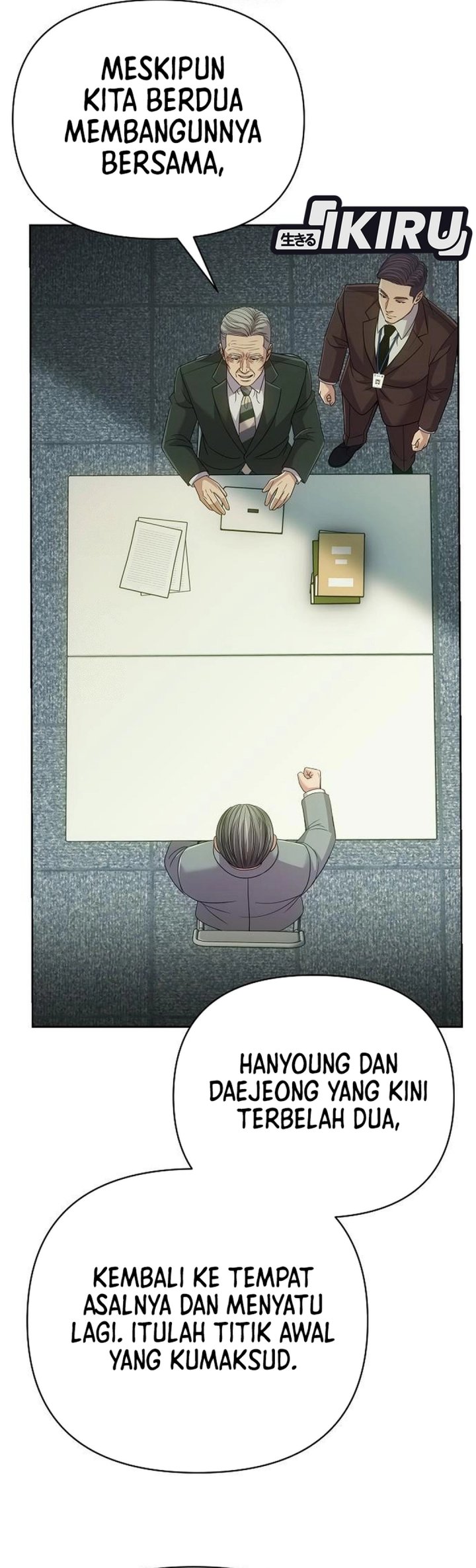 The New Employee Kim Chul-Soo Chapter 132 Bahasa Indonesia