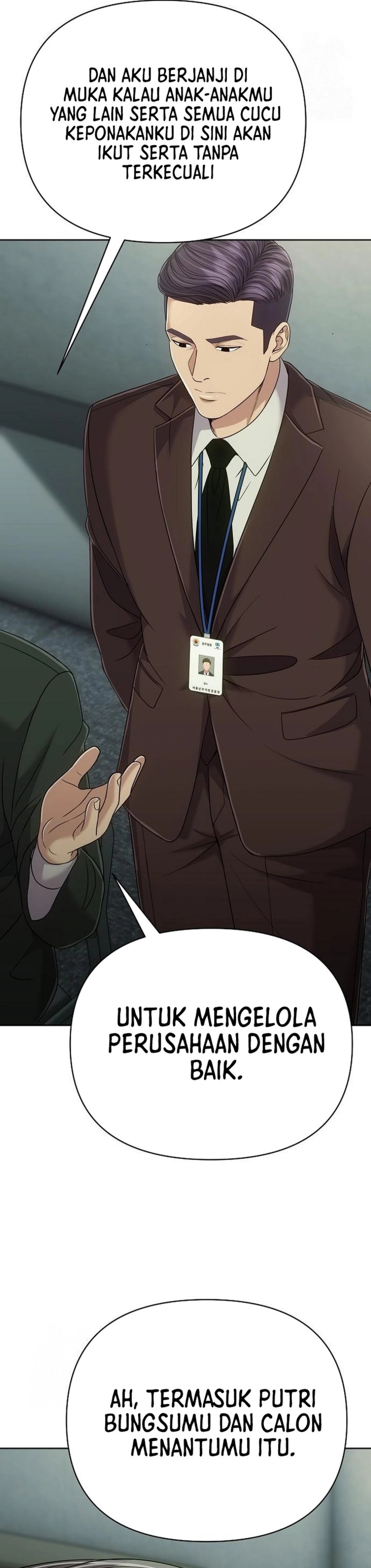 The New Employee Kim Chul-Soo Chapter 132 Bahasa Indonesia