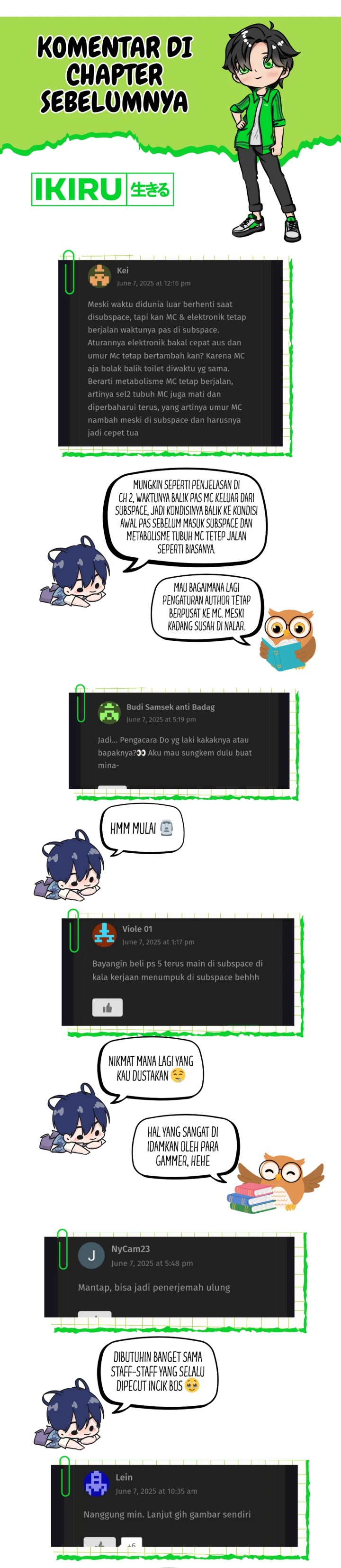 The Ordinary Lawyer’s Subspace chapter 7