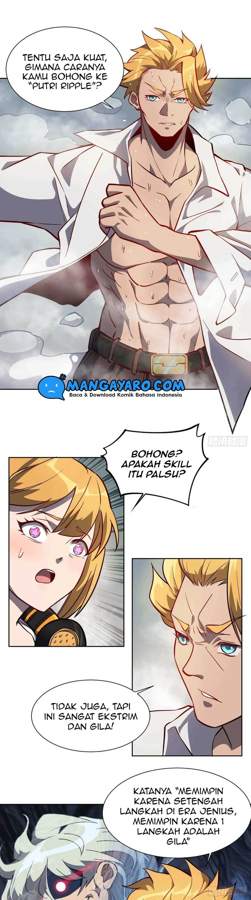 The People on Earth are Too Ferocious Chapter 28 Bahasa Indonesia