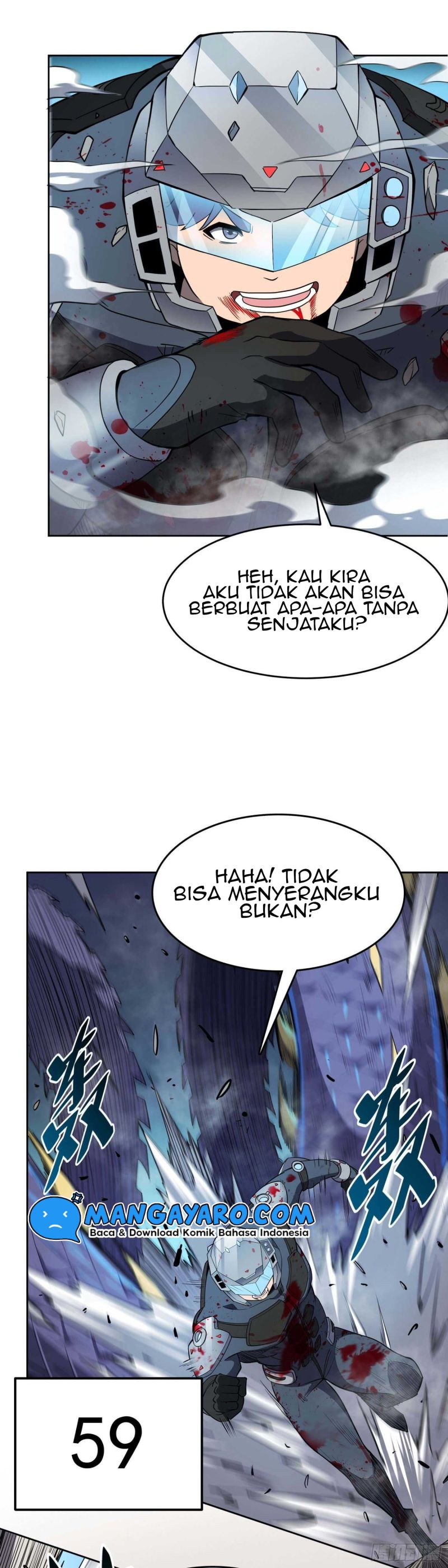 The People on Earth are Too Ferocious Chapter 76 Bahasa Indonesia