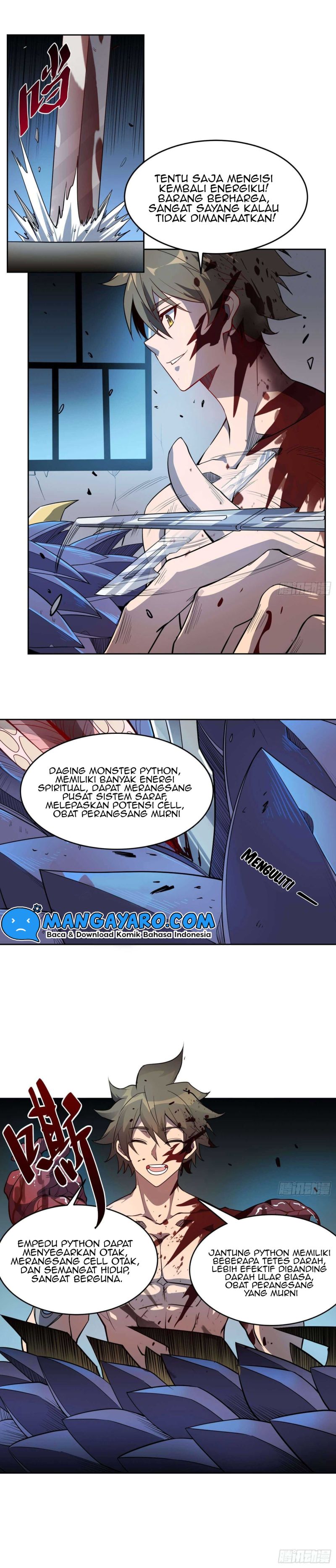The People on Earth are Too Ferocious Chapter 76 Bahasa Indonesia