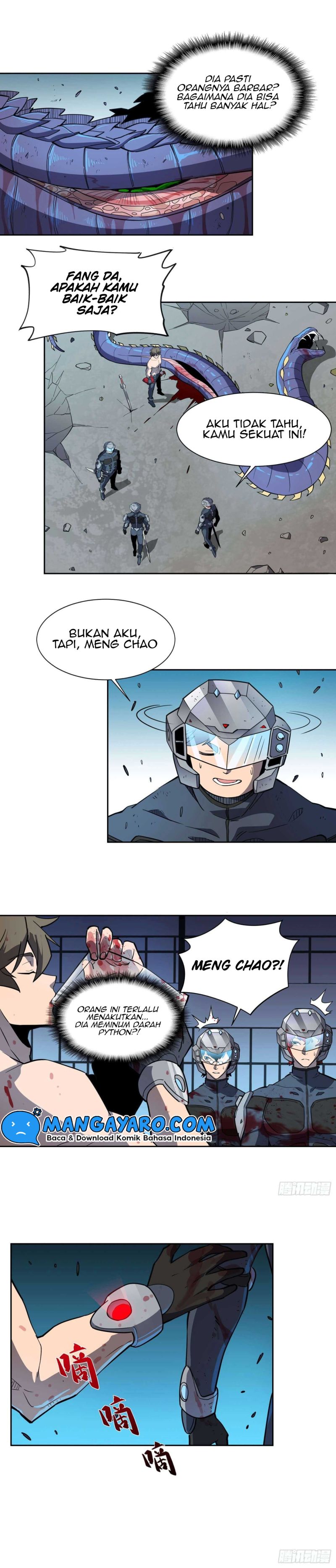 The People on Earth are Too Ferocious Chapter 76 Bahasa Indonesia