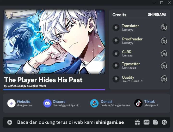 The Player Hides His Past Chapter 77 Bahasa Indonesia