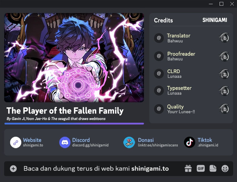 The Player Of The Fallen Family Chapter 23 Bahasa Indonesia