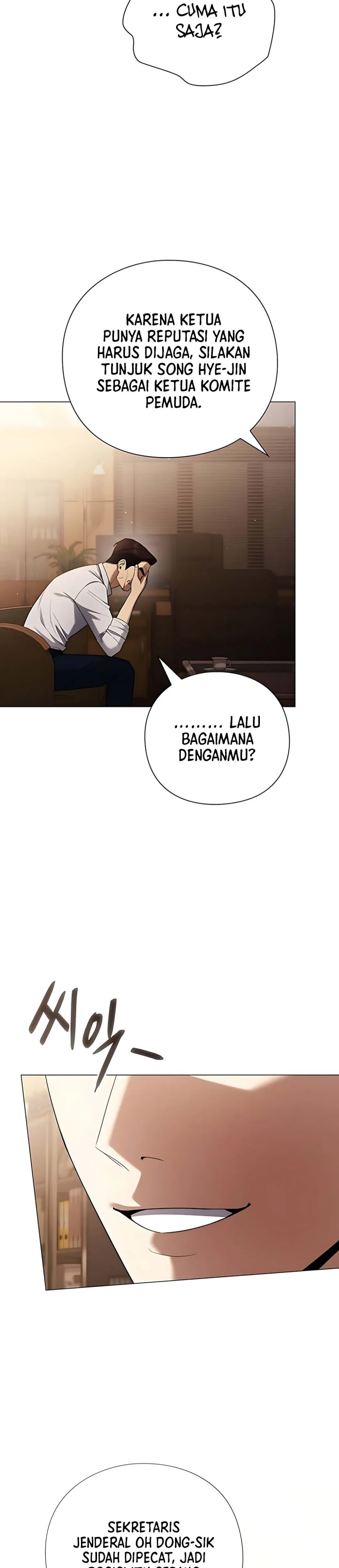 The Politician Who Sees the Future Chapter 03 Bahasa Indonesia
