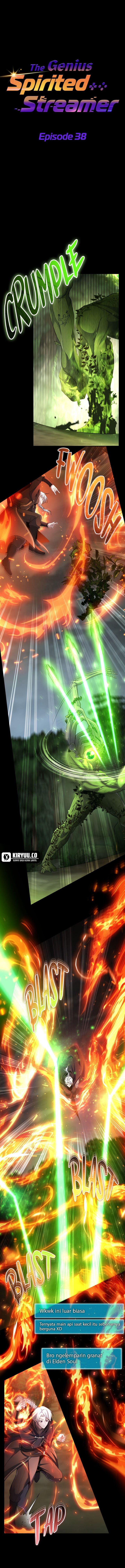 The Possessed Genius Gaming Stream Chapter 38 Bahasa Indonesia