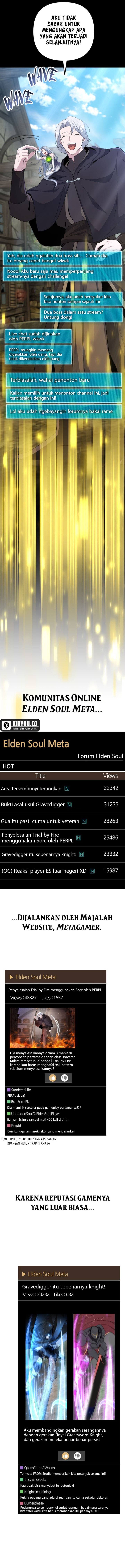 The Possessed Genius Gaming Stream Chapter 38 Bahasa Indonesia