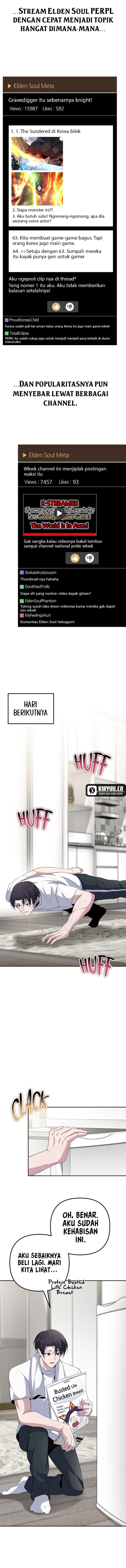 The Possessed Genius Gaming Stream Chapter 38 Bahasa Indonesia