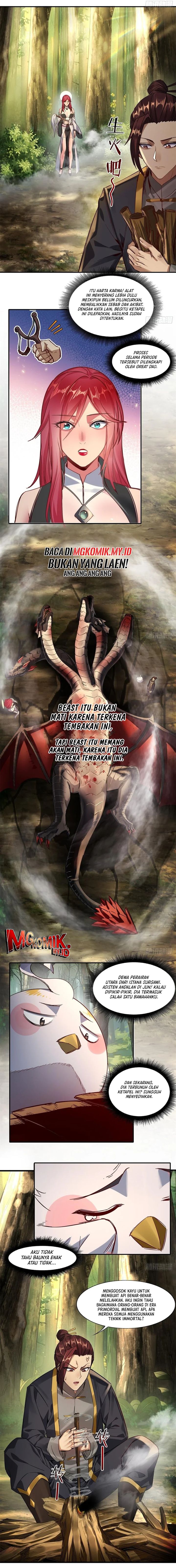 The Primordial World: Starting by Taking the Minghe as My Adopted Stepdaughter Chapter 14 Bahasa Indonesia