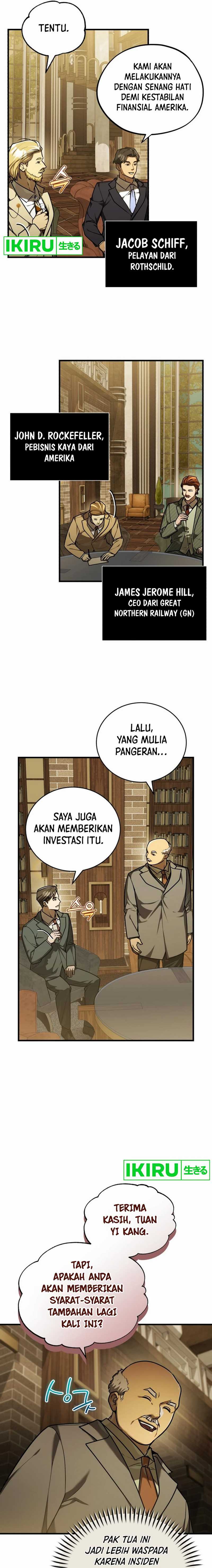 The Prince of Joseon: A One-Way Journey to America Chapter 35 Bahasa Indonesia