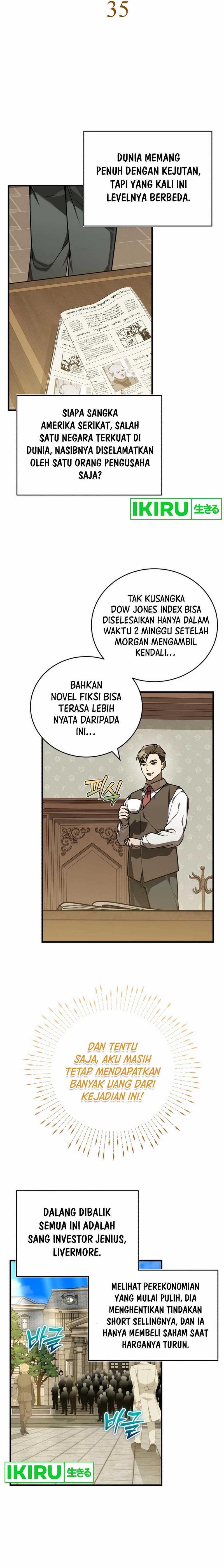 The Prince of Joseon: A One-Way Journey to America Chapter 35 Bahasa Indonesia