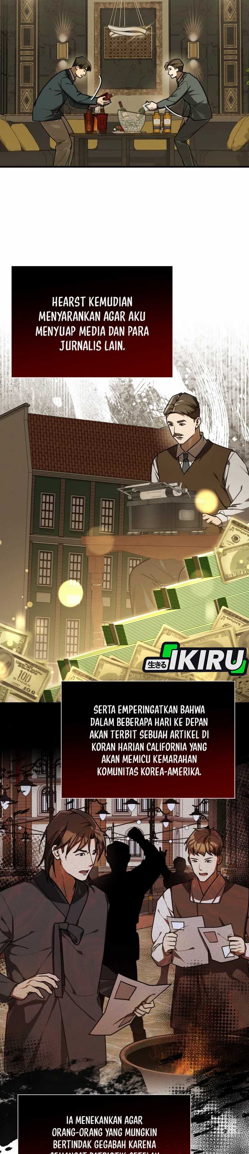 The Prince of Joseon: A One-Way Journey to America Chapter 43 Bahasa Indonesia