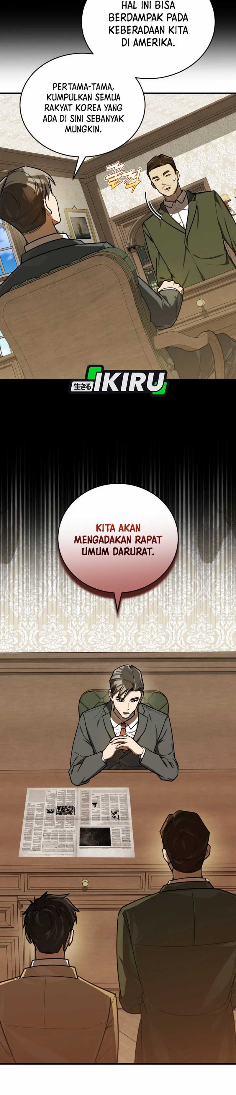 The Prince of Joseon: A One-Way Journey to America Chapter 43 Bahasa Indonesia