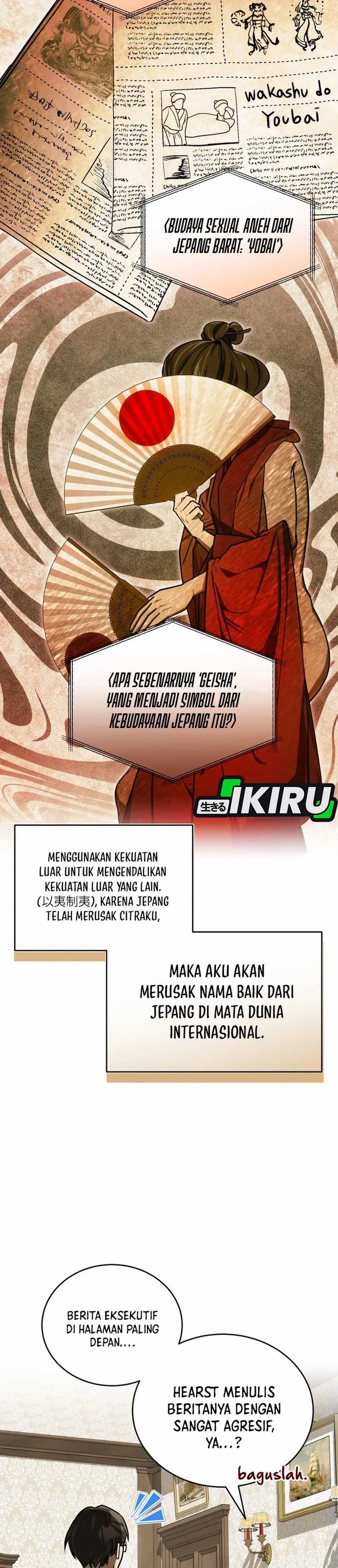 The Prince of Joseon: A One-Way Journey to America Chapter 43 Bahasa Indonesia
