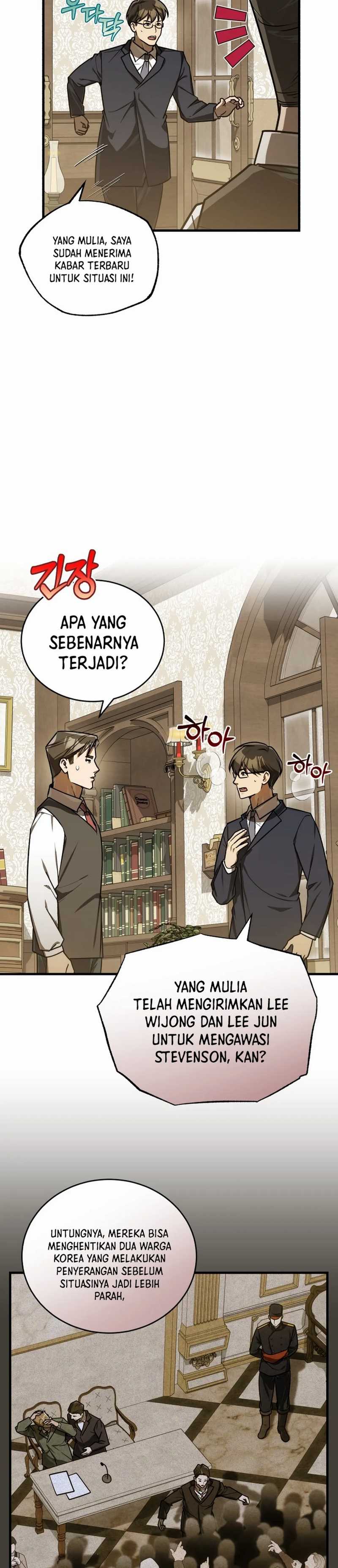 The Prince of Joseon: A One-Way Journey to America Chapter 43 Bahasa Indonesia