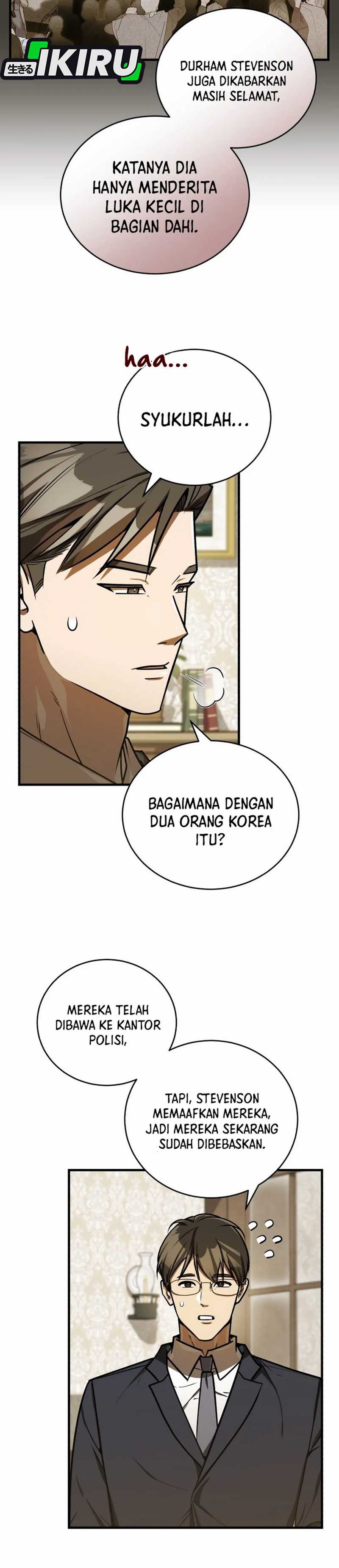The Prince of Joseon: A One-Way Journey to America Chapter 43 Bahasa Indonesia