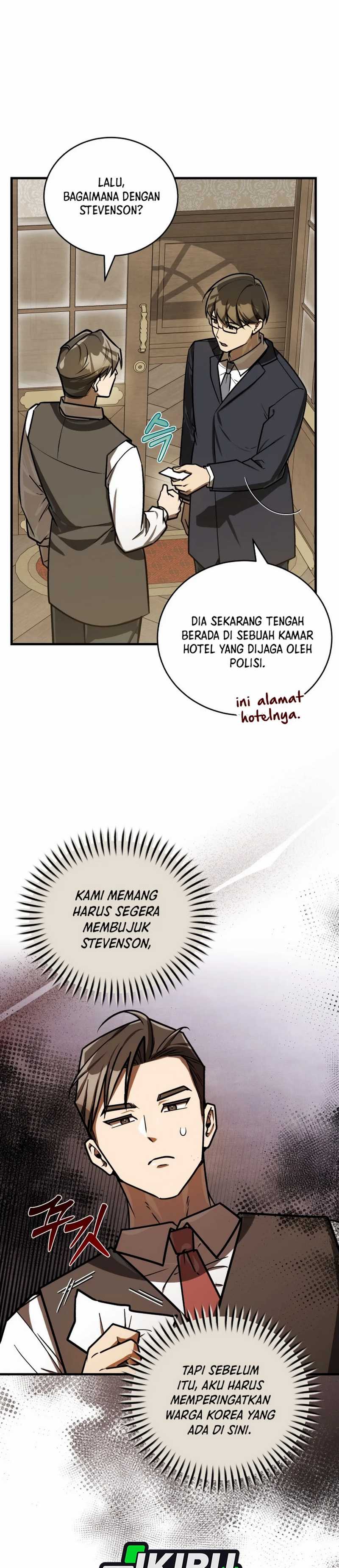 The Prince of Joseon: A One-Way Journey to America Chapter 43 Bahasa Indonesia