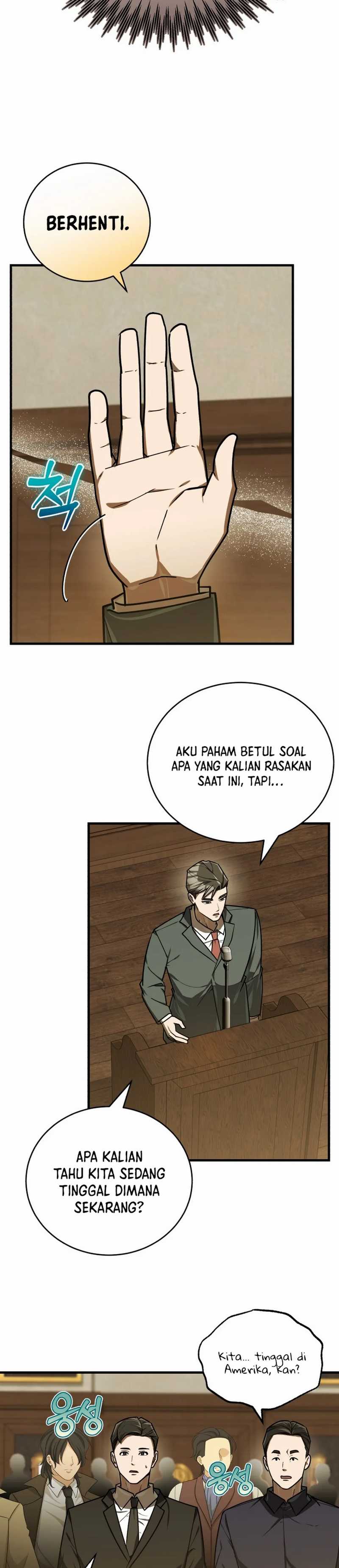 The Prince of Joseon: A One-Way Journey to America Chapter 43 Bahasa Indonesia