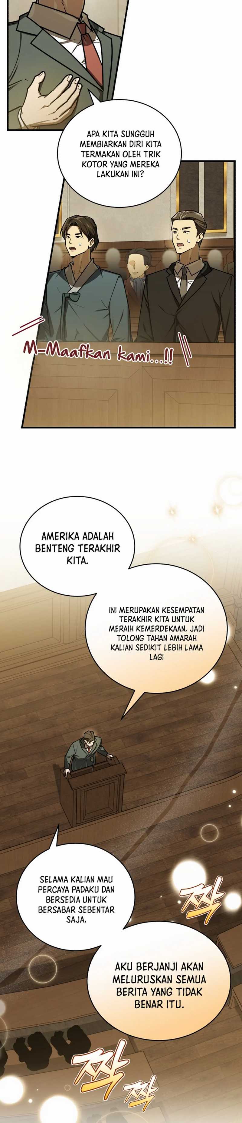 The Prince of Joseon: A One-Way Journey to America Chapter 43 Bahasa Indonesia