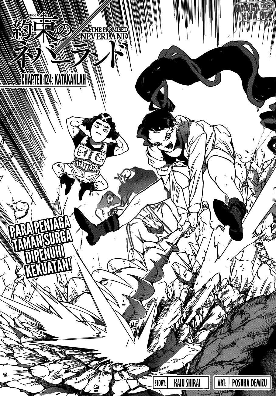 The Promised Neverland Chapter 124 Bahasa Indonesia