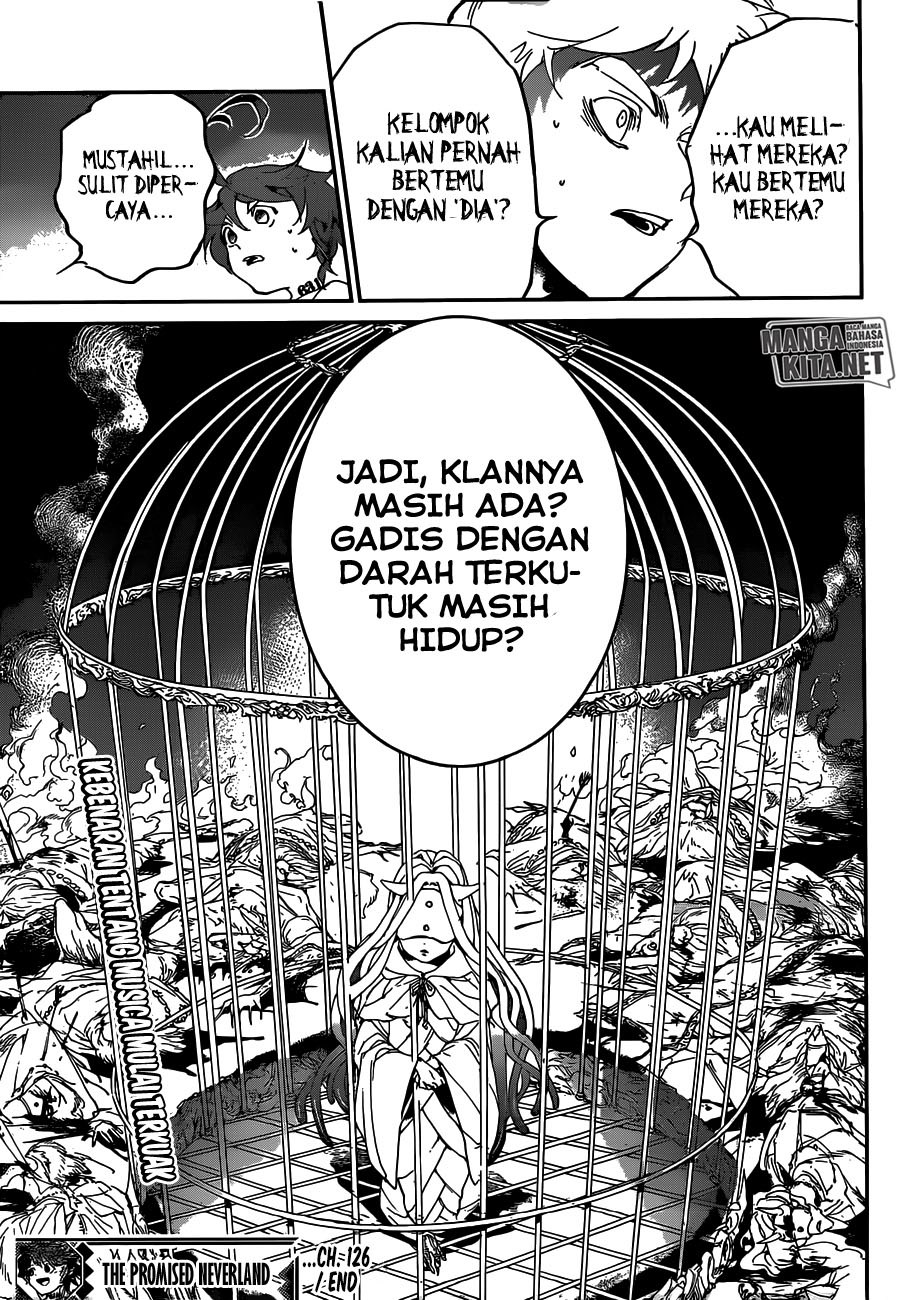 The Promised Neverland Chapter 126 Bahasa Indonesia